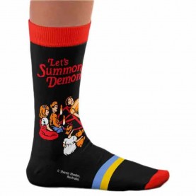 чорапи,дамски,чорапи,sock,affairs,let´s,summon,demons,socks,black