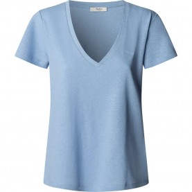 тениска,мъжки,тениски,дамски,тениски,pepe,jeans,megan,short,sleeve,v,neck,t,shirt,blue,(bay,blue)