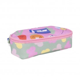 канцеларски,принадлежности,milan,oval,special,series,pencil,case,pink,(green)