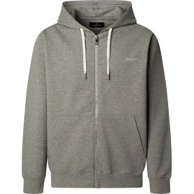 суичър,мъжки,пуловери,hackett,brushed,hoodie,marl,grey,(grey)