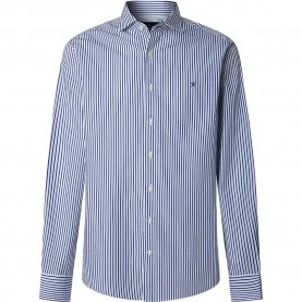риза,с,дълъг,ръкав,мъжки,ризи,hackett,city,bengal,stripe,long,sleeve,shirt,blue,print,(blue)