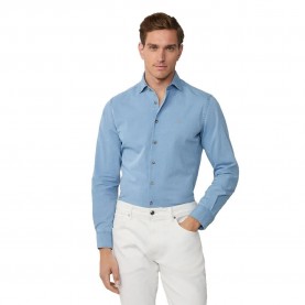 Риза с дълъг ръкав Hackett ESS long sleeve shirt - Blue (Light Denim Blue) риза,с,дълъг,ръкав,мъжки,ризи,hackett,ess,long,sleeve,shirt,blue,(light,denim,blue)
