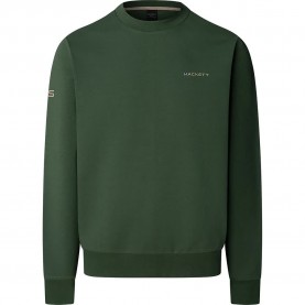 блуза,мъжки,пуловери,hackett,essential,sweatshirt,harvard,khaki,green,(green)