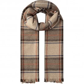 шал,ръкавици,шапки,и,шалове,hackett,frisby,check,scarf,walnut,brown,(brown)