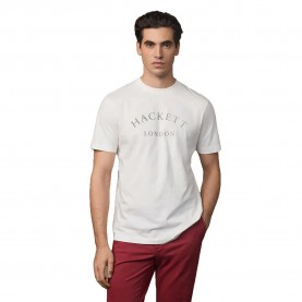 тениска,мъжки,тениски,hackett,heritage,ess,short,sleeve,t,shirt,off,white,(white)