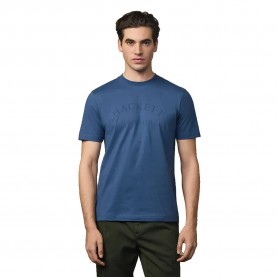 тениска,мъжки,тениски,hackett,heritage,ess,short,sleeve,t,shirt,dark,denim,blue,(blue)