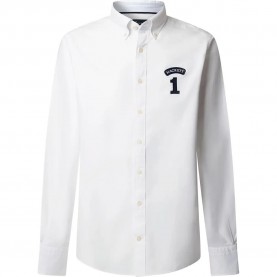 риза,с,дълъг,ръкав,мъжки,ризи,hackett,heritage,oxford,long,sleeve,shirt,white