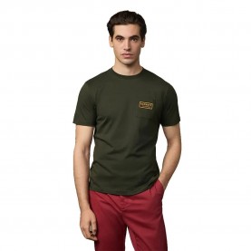 тениска,мъжки,тениски,hackett,heritage,rally,pocket,short,sleeve,t,shirt,green,(hunter,green)