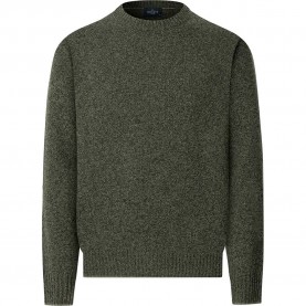 блуза,мъжки,пуловери,hackett,mouline,sweater,duck,green,(green)