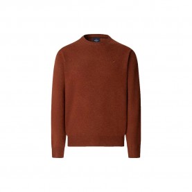 Блуза Hackett Lambswool sweater - Brown (Cognac Brown) блуза,мъжки,пуловери,hackett,lambswool,sweater,brown,(cognac,brown)