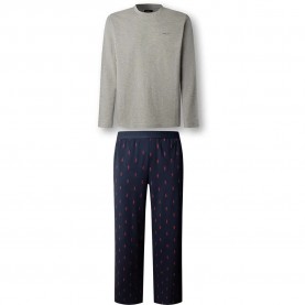 пижама,мъжки,пижами,hackett,nutcracker,pyjama,ink,blue,(blue,grey)