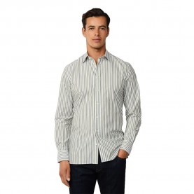 Риза с дълъг ръкав Hackett Soft Bengal Stripe long sleeve shirt - Green (Cargo Green) риза,с,дълъг,ръкав,мъжки,ризи,hackett,soft,bengal,stripe,long,sleeve,shirt,green,(cargo,green)
