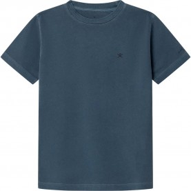 Тениска Hackett Small Logo short sleeve T-shirt - Blue (Dark Denim Blue) тениска,детски,тениски,hackett,small,logo,short,sleeve,t,shirt,blue,(dark,denim,blue)