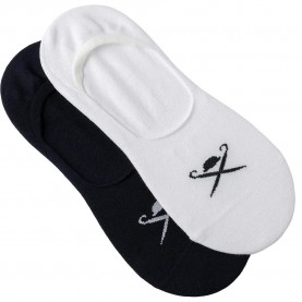 чорапи,мъжки,чорапи,hackett,solid,no,show,socks,2,pairs,white,blue,(ink,blue)