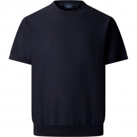 Блуза Hackett Stop Start sweater - Midnight Blue блуза,мъжки,пуловери,hackett,stop,start,sweater,midnight,blue