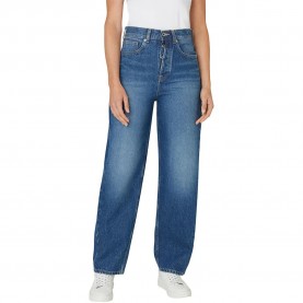 дамски,панталони,pepe,jeans,addison,barrel,high,waist,jeans,denim,4a3,(blue)