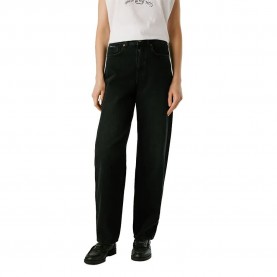 Pepe jeans Addison Barrel high waist jeans - Black (Denim 9F0) дамски,панталони,pepe,jeans,addison,barrel,high,waist,jeans,black,(denim,9f0)