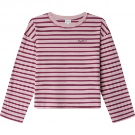 Тениска Pepe jeans Adrianne long sleeve T-shirt - Pink (Light Orchid) тениска,мъжки,тениски,дамски,тениски,pepe,jeans,adrianne,long,sleeve,t,shirt,pink,(light,orchid)