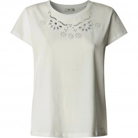тениска,дамски,тениски,pepe,jeans,amber,short,sleeve,t,shirt,white,(white)