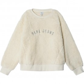 блуза,детски,блузи,pepe,jeans,aurora,sweatshirt,mousse,white