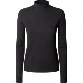 тениска,дамски,тениски,pepe,jeans,barbara,long,sleeve,t,shirt,black,(black)