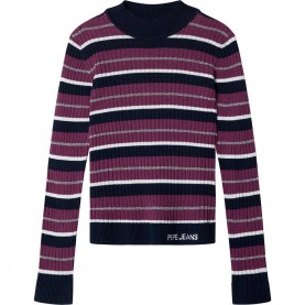 блуза,детски,блузи,pepe,jeans,belle,sweater,purple,(navy)
