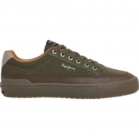 Маратонки Pepe jeans Ben Evolution trainers - Green (Squad Green) маратонки,мъжки,маратонки,дамски,маратонки,pepe,jeans,ben,evolution,trainers,green,(squad,green)