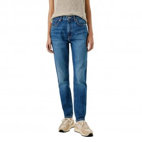 Pepe jeans Betty Slim high waist jeans - Blue (Denim 4A3) дамски,панталони,pepe,jeans,betty,slim,high,waist,jeans,blue,(denim,4a3)