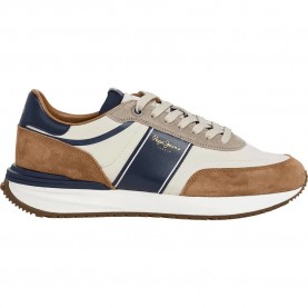 Маратонки Pepe jeans Buster Serie trainers - Beige (Cognac Brown) маратонки,мъжки,маратонки,дамски,маратонки,pepe,jeans,buster,serie,trainers,beige,(cognac,brown)