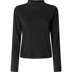 Тениска Pepe jeans Bunna long sleeve T-shirt - Black (Black) тениска,дамски,тениски,pepe,jeans,bunna,long,sleeve,t,shirt,black,(black)