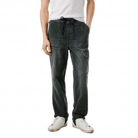 Pepe jeans Cargo Relaxed jeans - Grey (Washed Black Denim) мъжки,панталони,pepe,jeans,cargo,relaxed,jeans,grey,(washed,black,denim)