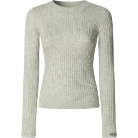 блуза,дамски,пуловери,дамски,плетени,дрехи,pepe,jeans,carla,sweater,grey,(light,grey,marl)