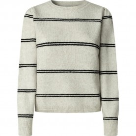 блуза,дамски,пуловери,дамски,плетени,дрехи,pepe,jeans,carmela,stripe,sweater,beige,(dark,ecru,white)