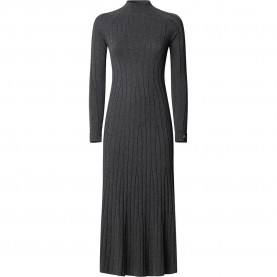 рокля,дамски,поли,и,рокли,pepe,jeans,carla,long,sleeve,dress,grey,(dark,grey,marl)