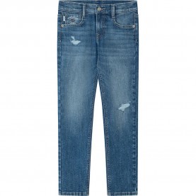 детски,панталони,pepe,jeans,cashed,worn,fs,slim,fit,jeans,medium,blue,4wc,(blue)