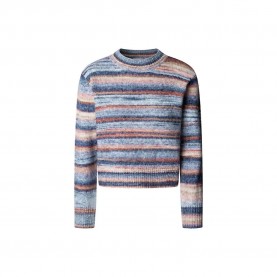 блуза,дамски,пуловери,дамски,плетени,дрехи,pepe,jeans,celeste,sweater,blue,(oyster,white)