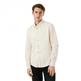 Риза с дълъг ръкав Pepe jeans Charly long sleeve shirt - Beige (Ivory White) риза,с,дълъг,ръкав,мъжки,ризи,pepe,jeans,charly,long,sleeve,shirt,beige,(ivory,white)