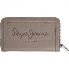 Pepe jeans Code woman wallet - Beige (Yale Grey) портфейли,и,портмонета,pepe,jeans,code,woman,wallet,beige,(yale,grey)