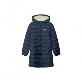 Яке Pepe jeans Dahlia Long jacket - Blue (Dulwich Blue) яке,детски,якета,и,палта,pepe,jeans,dahlia,long,jacket,blue,(dulwich,blue)