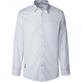 Риза с дълъг ръкав Pepe jeans Craig long sleeve shirt - White (White) риза,с,дълъг,ръкав,мъжки,ризи,pepe,jeans,craig,long,sleeve,shirt,white,(white)