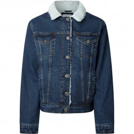 Яке Pepe jeans DLX Regular denim jacket - Blue (Denim 6S0) яке,дамски,якета,и,палта,pepe,jeans,dlx,regular,denim,jacket,blue,(denim,6s0)