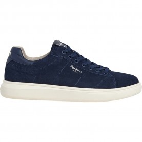 маратонки,мъжки,маратонки,pepe,jeans,eaton,suede,trainers,navy,(blue)