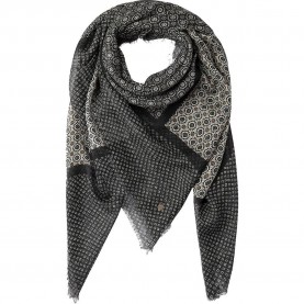 Шал Pepe jeans Feyi scarf - Black / Grey (Black) шал,ръкавици,шапки,и,шалове,pepe,jeans,feyi,scarf,black,grey,(black)