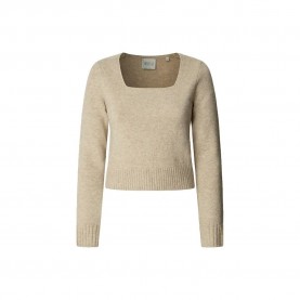 блуза,дамски,пуловери,дамски,плетени,дрехи,pepe,jeans,eugenia,sweater,beige,(beige)