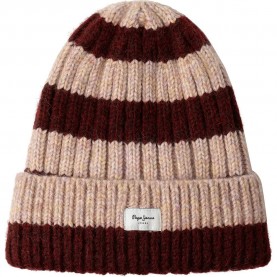шапка,всички,шапки,pepe,jeans,faustin,beanie,beige,red,(merlot,red)