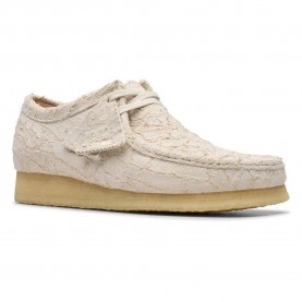 Обувки Clarks shoes Wallabee shoes - Beige (Champagne Interest) обувки,мъжки,обувки,clarks,shoes,wallabee,shoes,beige,(champagne,interest)