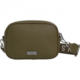 Pepe jeans Georgina crossbody - Green (Washed Army Green) чанти,за,през,рамо,pepe,jeans,georgina,crossbody,green,(washed,army,green)