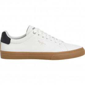 маратонки,мъжки,маратонки,pepe,jeans,kenton,base,trainers,ecru,white,(white)