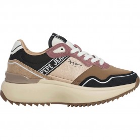 маратонки,дамски,маратонки,pepe,jeans,kimi,road,trainers,beige,(antracite,grey)