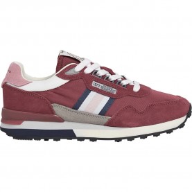 маратонки,дамски,маратонки,pepe,jeans,kingston,college,trainers,burgundy,red